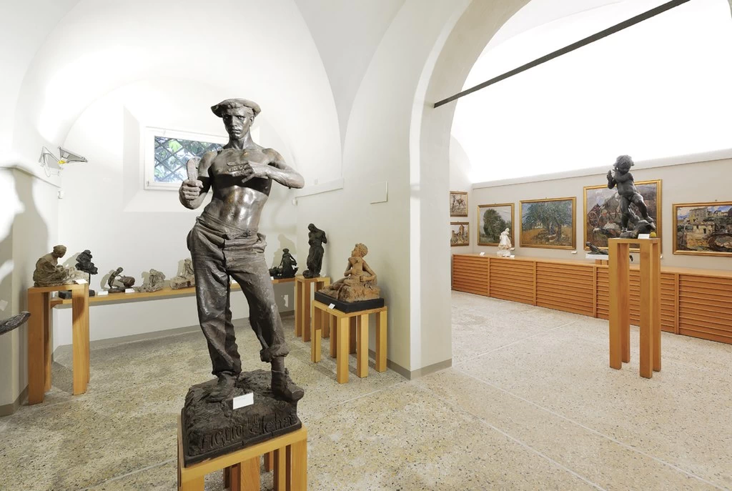 Veduta della Gipsoteca 'Giuseppe Graziosi' del Museo Civico di Modena